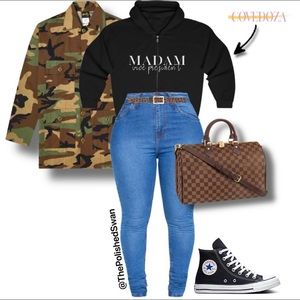 MADAM VICE PRESIDENT ZIP HOODIE